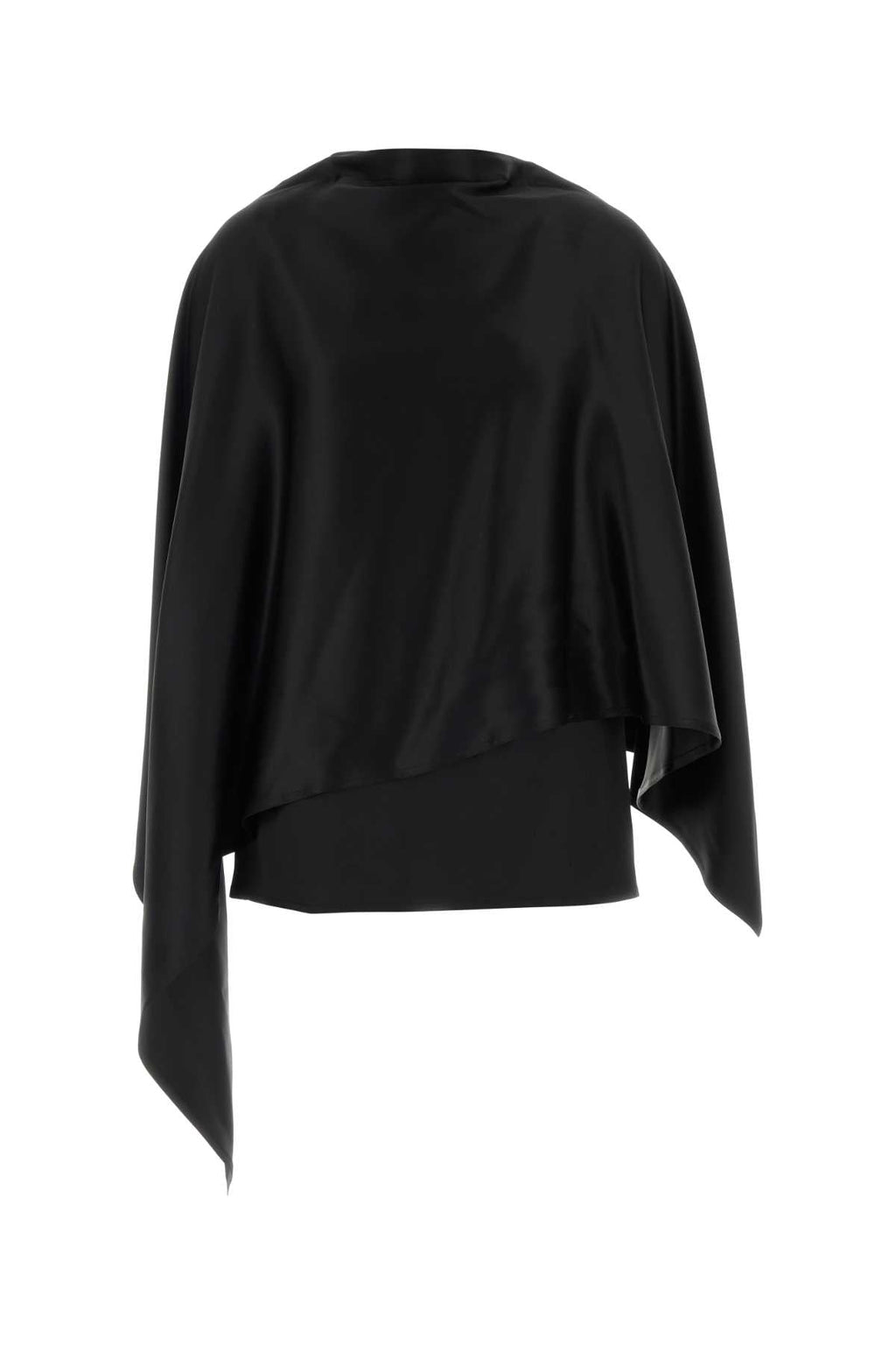 Bottega Veneta Women's Silk Top in Black - view 1