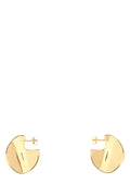 Bottega Veneta Women's Large Gold Earrings in Gold - view 1
