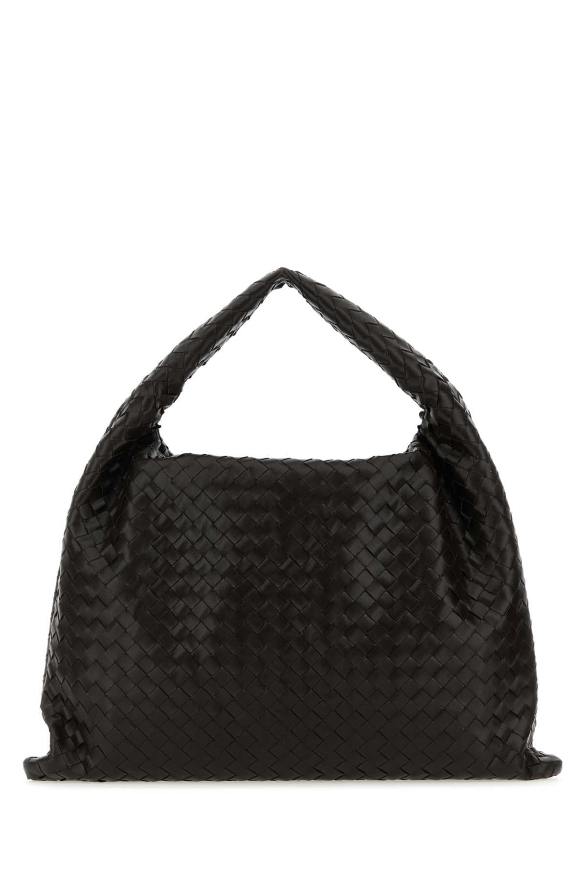 Bottega Veneta Women's Woven Leather Hobo Bag in Black - view 3
