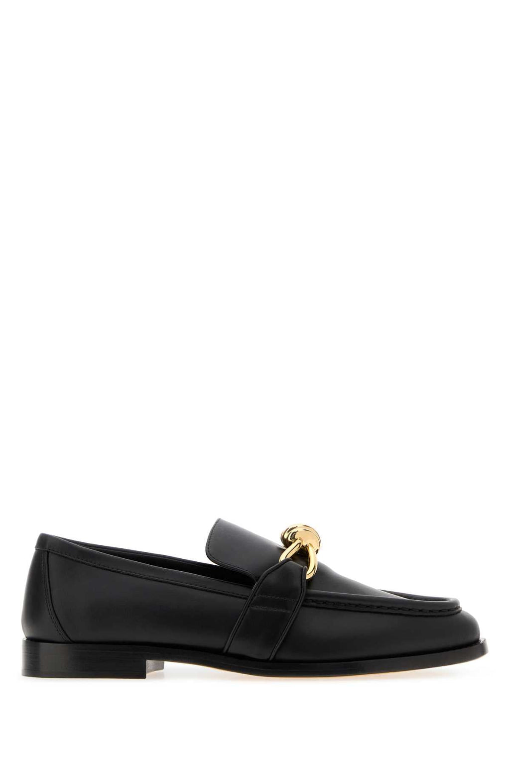 Bottega Veneta Women's Leather Astaire Loafers in Black - view 1