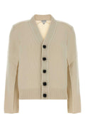 Bottega Veneta Women's Wool Cardigan in Beige - view 1