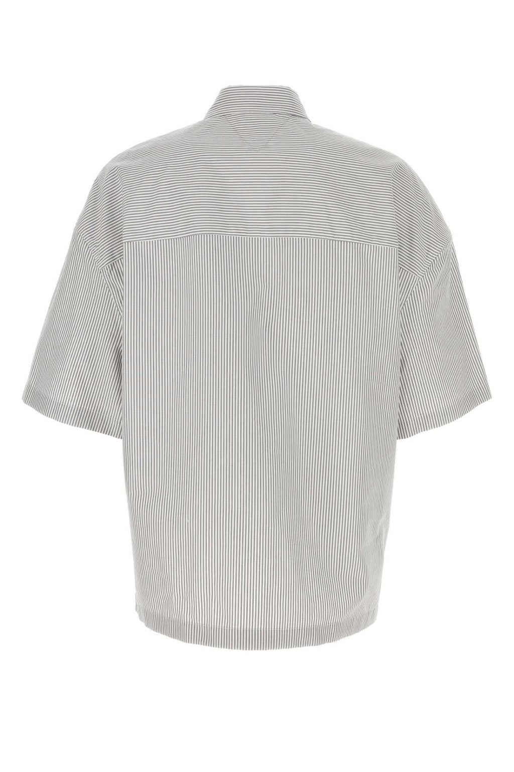 Bottega Veneta Men's Short Sleeve Shirt in Grey - view 2