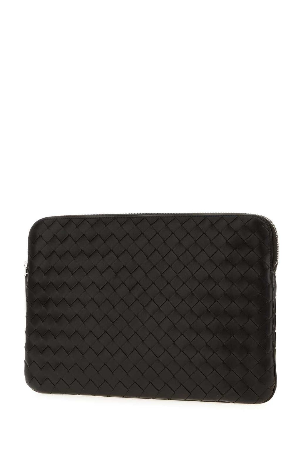 Bottega Veneta Men's Leather Document Case in Black - view 2