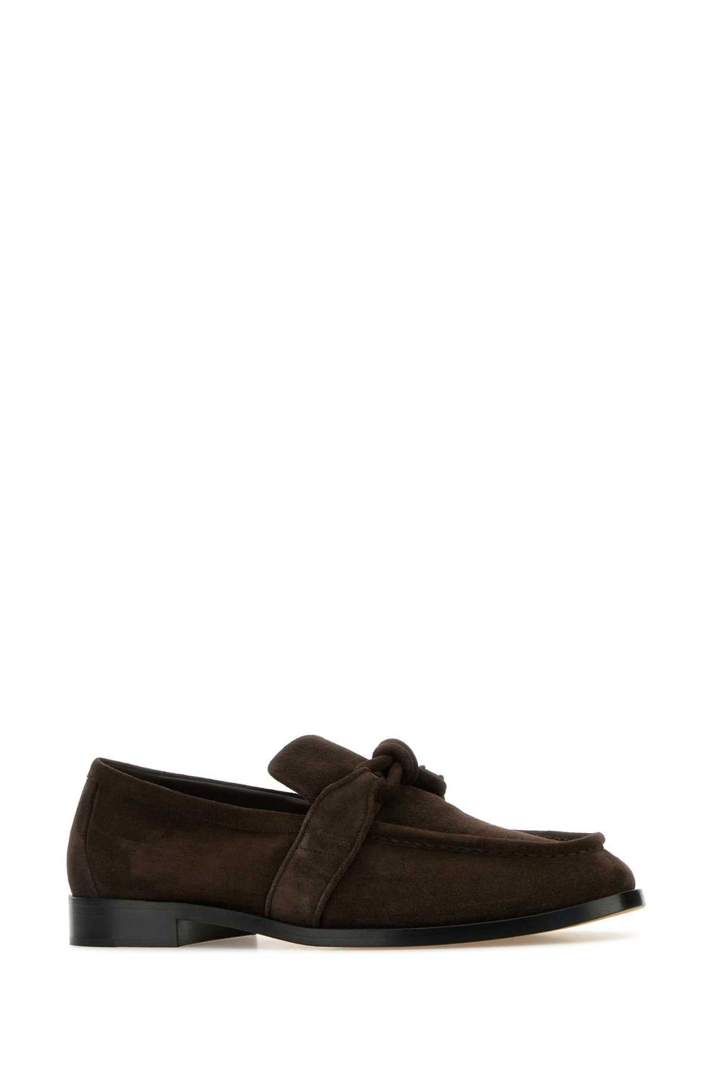 Bottega Veneta Men's Suede Moccasins in Dark Brown - view 2