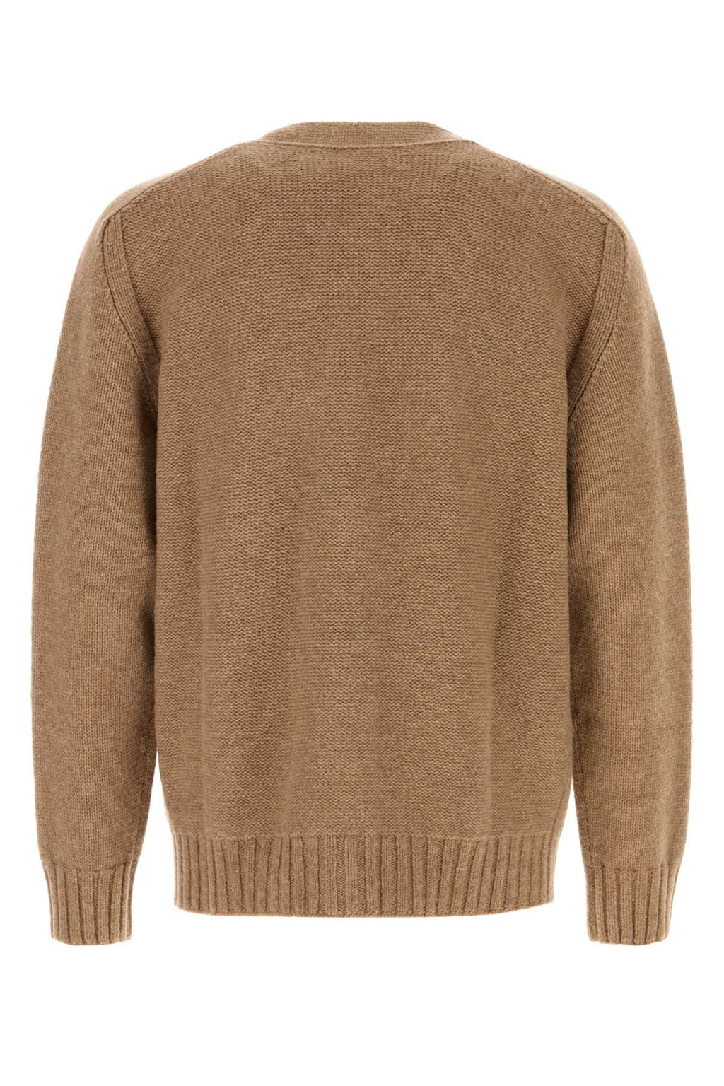 Bottega Veneta Men's Wool Cardigan in Camel - view 2