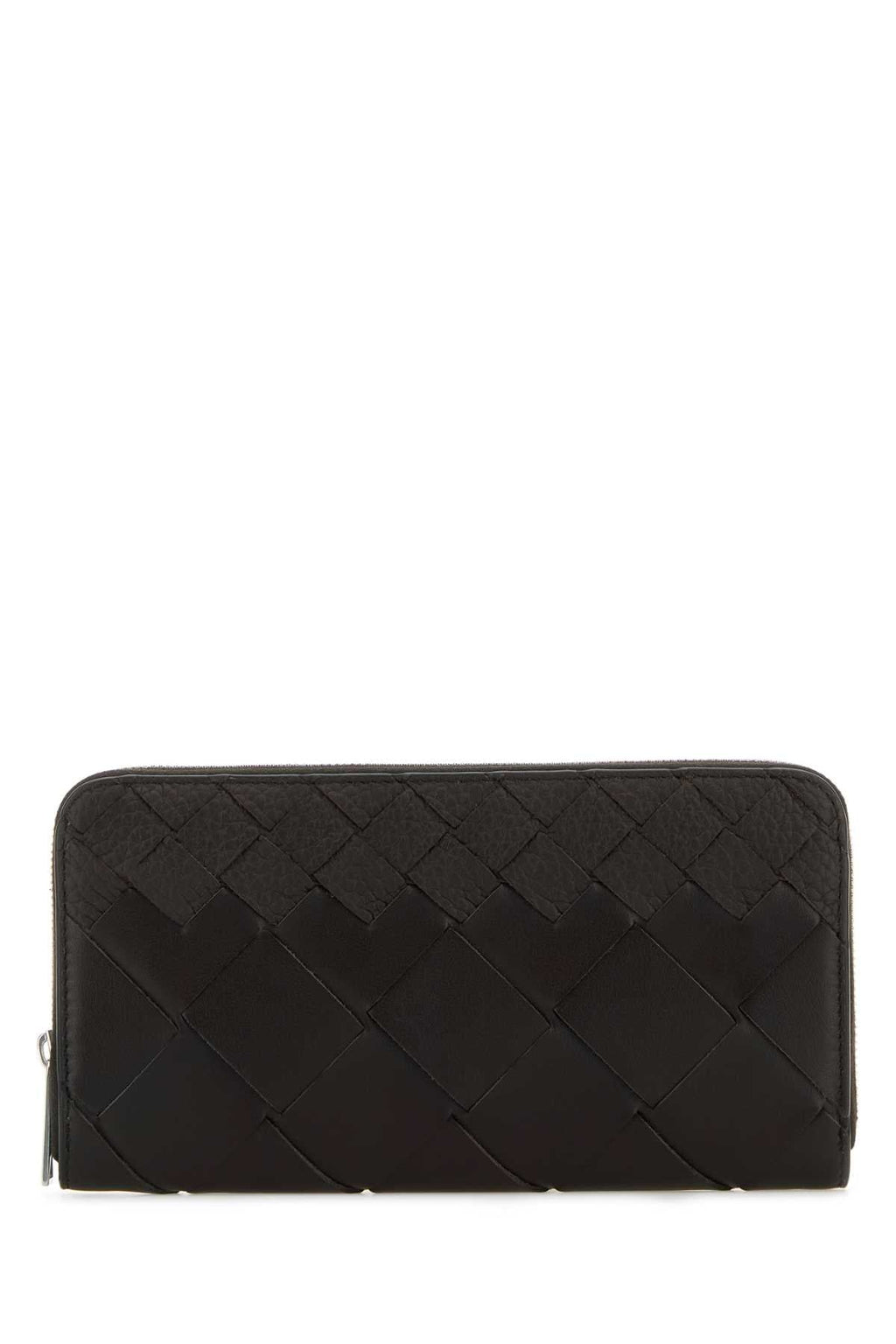 Bottega Veneta Men's Calfskin Zip-Around Wallet in Brown - view 1