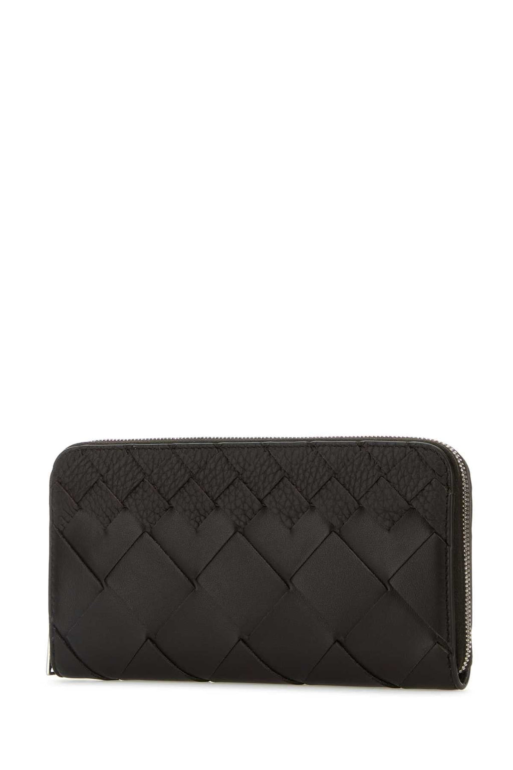 Bottega Veneta Men's Calfskin Zip-Around Wallet in Brown - view 2