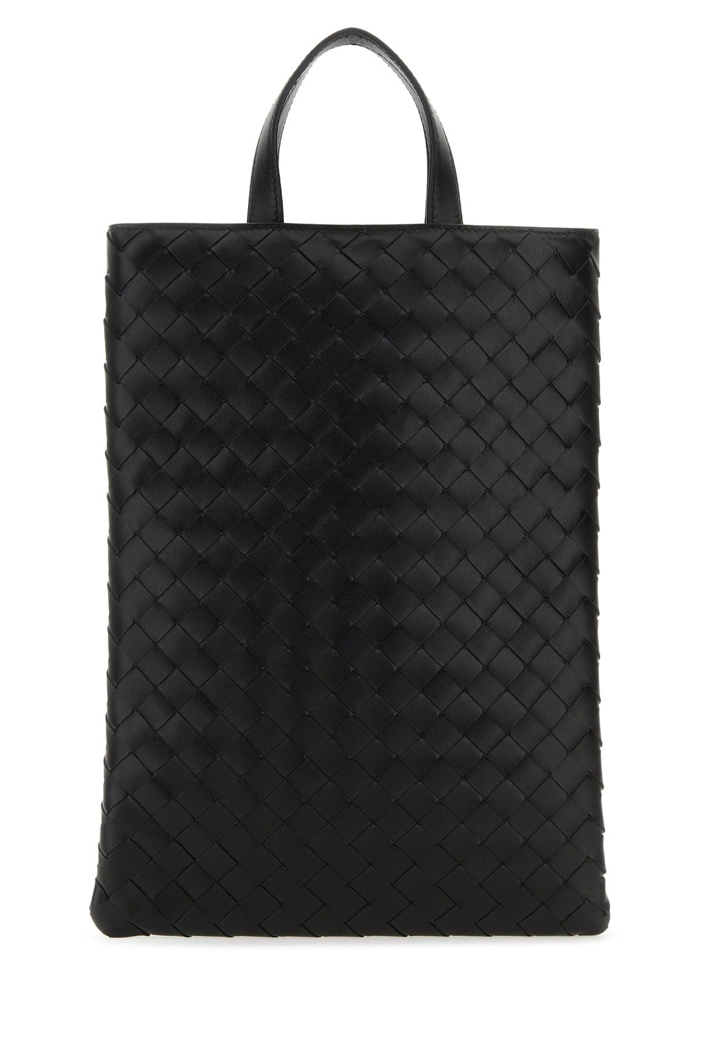 Bottega Veneta Men's Intrecciato Tote Bag in Black - view 3