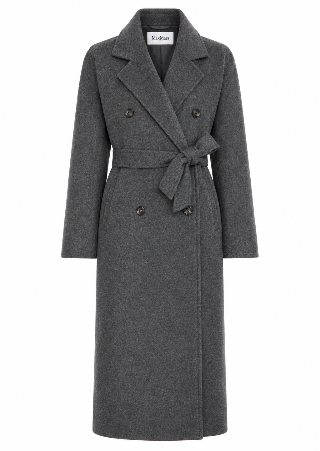 Max Mara Women's Cadmio Cappotto Over in Maglia in Grey - view 1