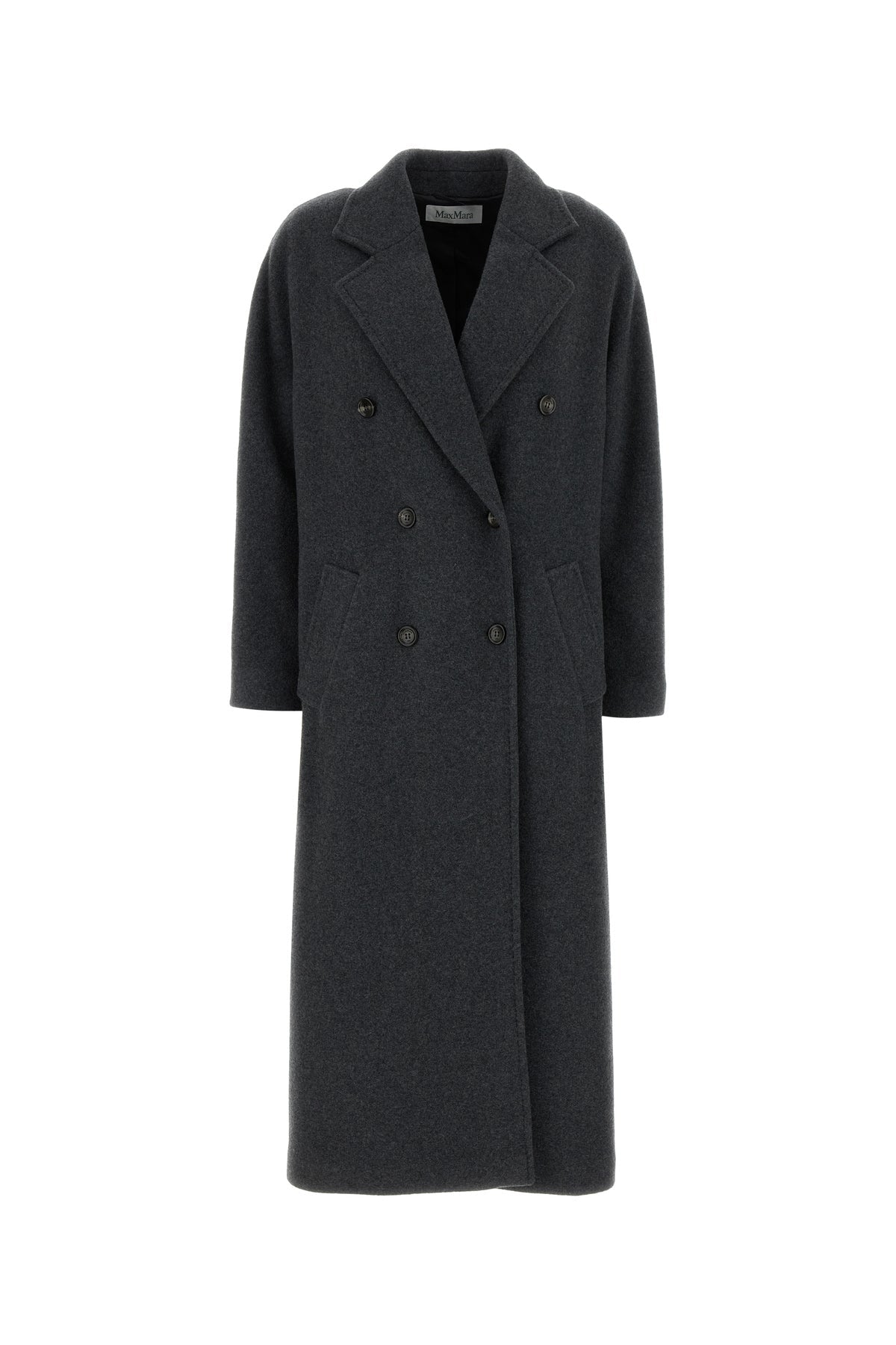 Max Mara Women's Cadmio Cashmere Blend Coat in Dark Grey