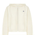 Celine Women's Logo Coat in White