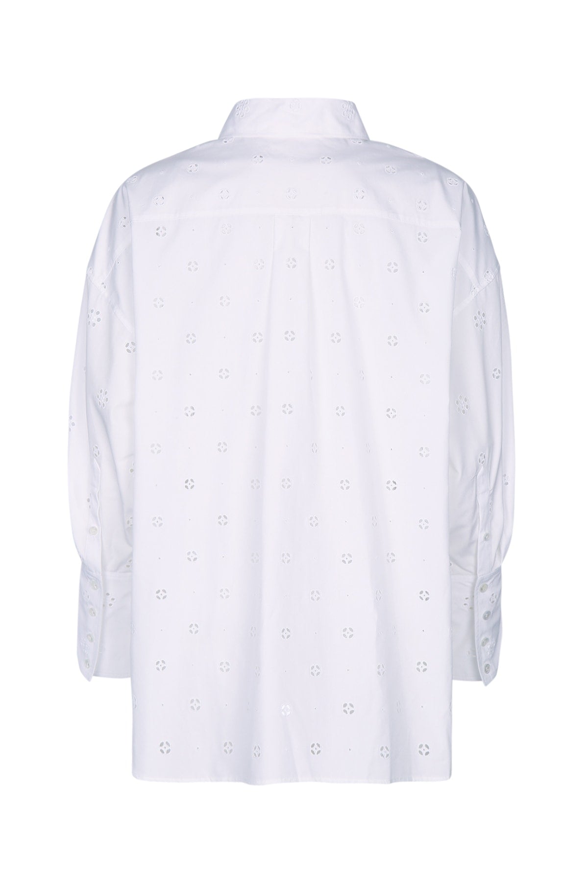 Celine Women's Cotton Shirt in White - view 2