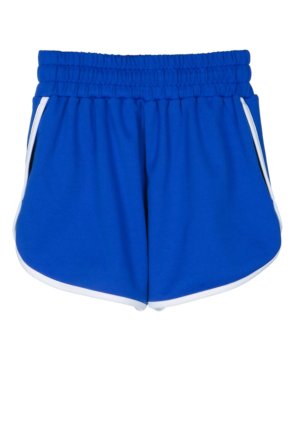 Celine Women's Polyester Mini Shorts in Blue - view 2