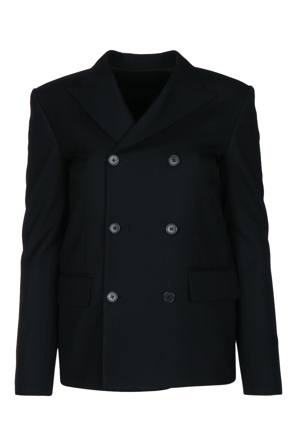 Celine Women's Wool Tailored Jacket in Black - view 1