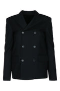 Celine Women's Wool Tailored Jacket in Black - view 1