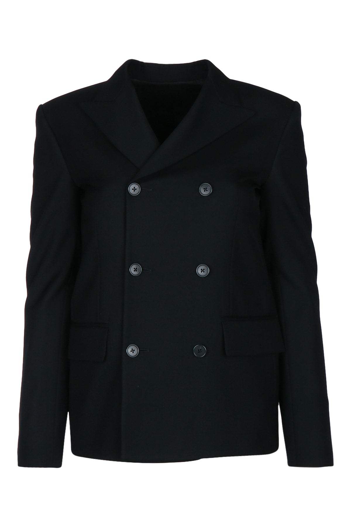 Celine Women's Wool Tailored Jacket in Black - view 1
