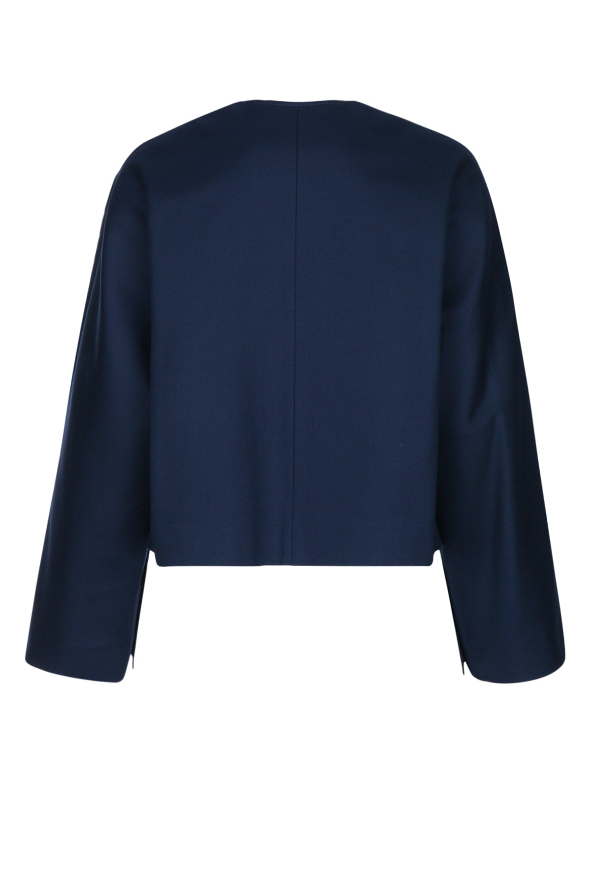 Celine Women's Cropped Cardigan Jacket in Blue - view 2