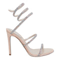 René Caovilla Women's Cleo Pump Sandals in Pink Leather - view 1