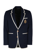 Celine Men's Wool Blazer in Navy - view 1