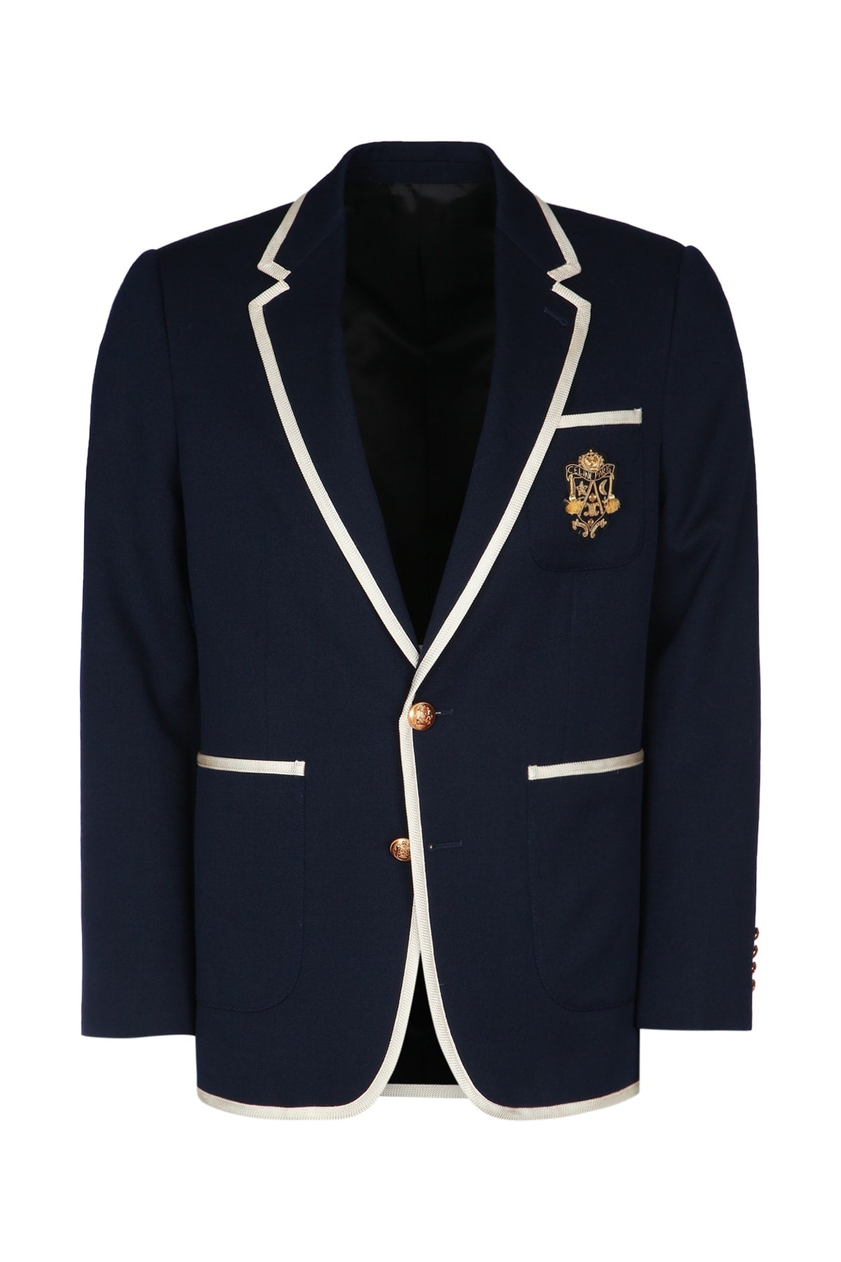 Celine Men's Wool Blazer in Navy - view 1