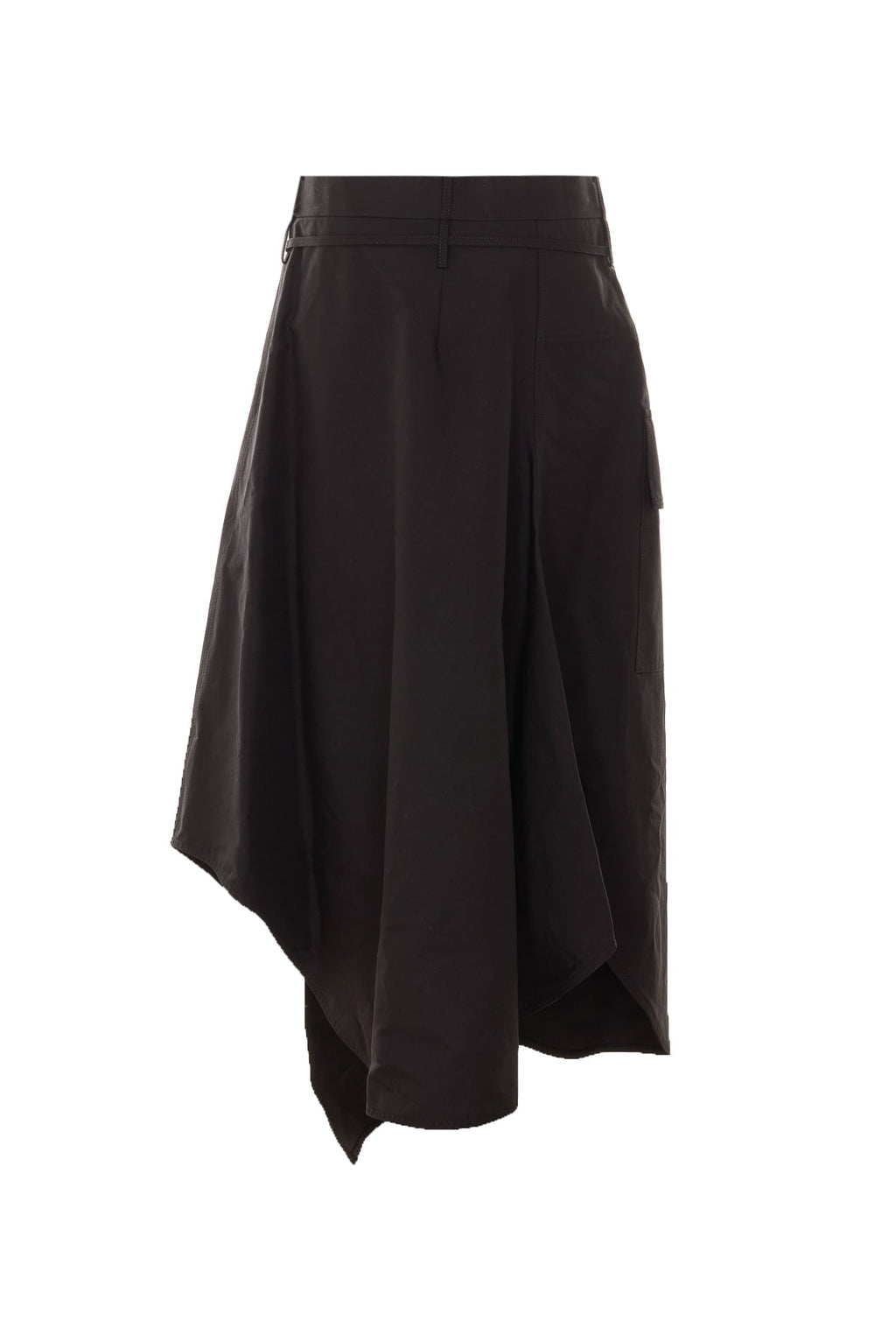 Bottega Veneta Women's Compact Cotton Toile Skirt in Black - view 2