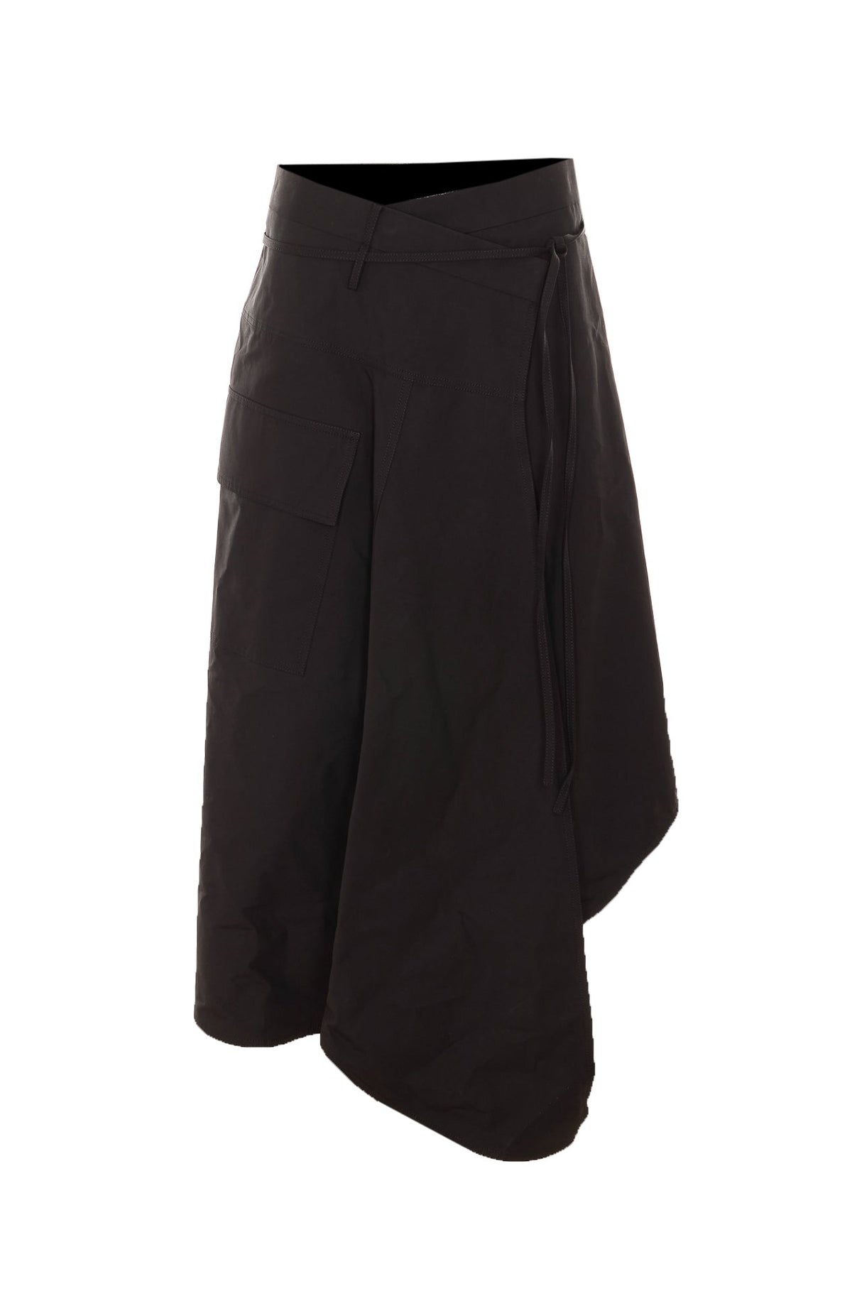 Bottega Veneta Women's Compact Cotton Toile Skirt in Black - view 1