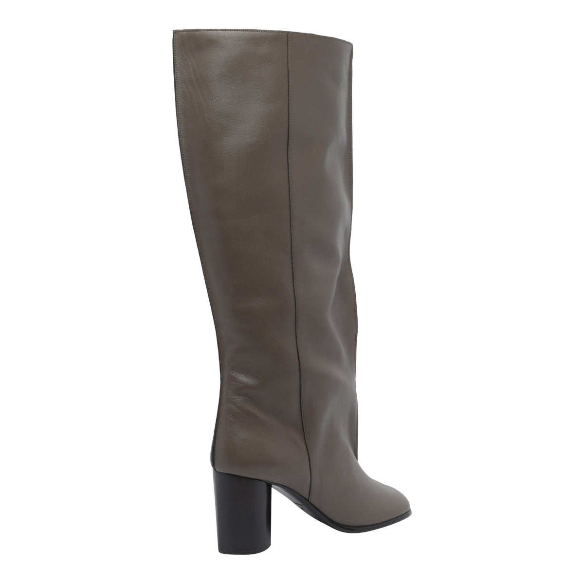 Lemaire Women's Crease Sleeve Boots in Brown Leather - view 3