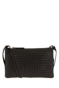 Bottega Veneta Women's Leather Clutch in Dark Brown - view 1
