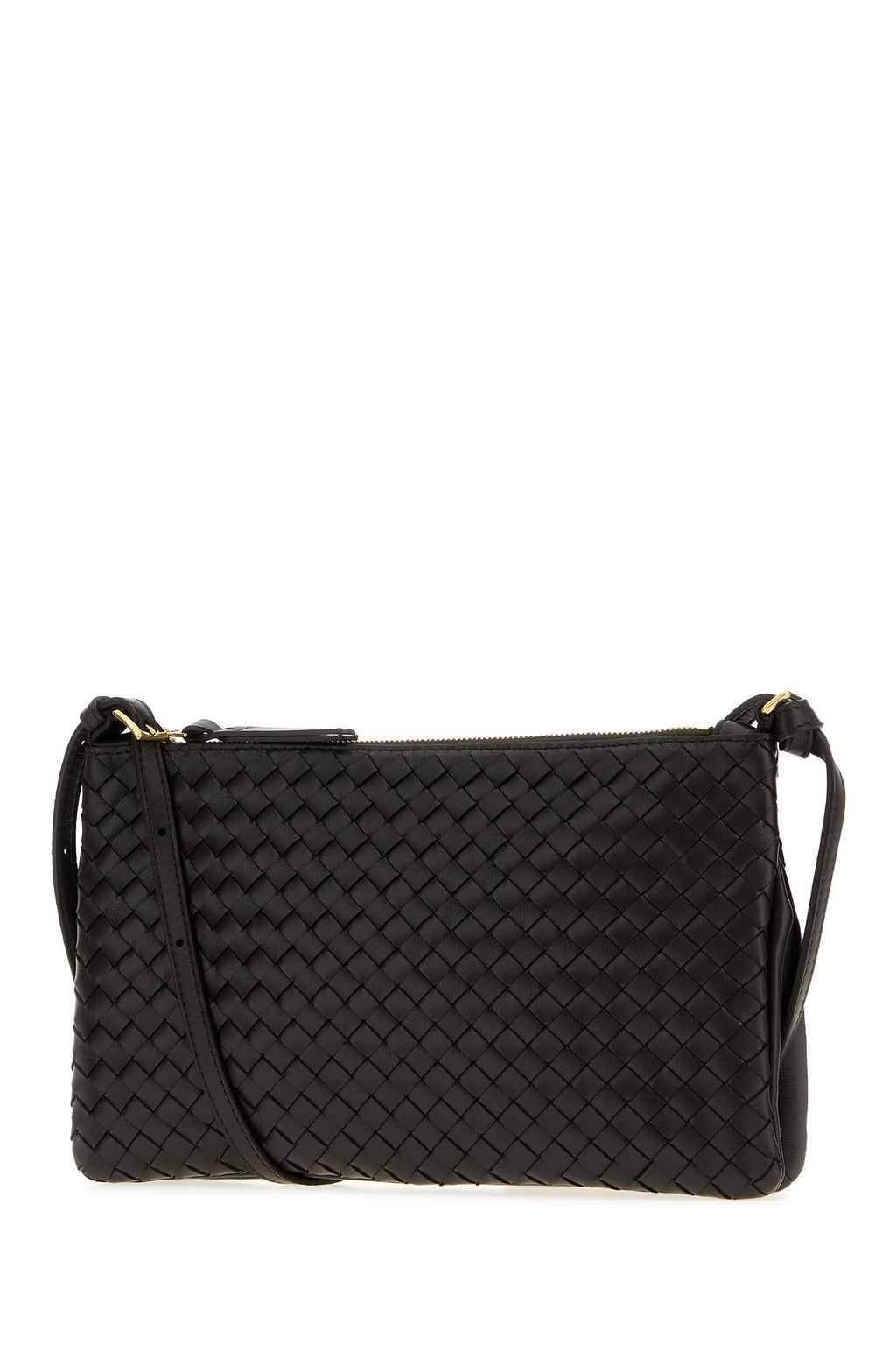 Bottega Veneta Women's Leather Clutch in Dark Brown - view 2