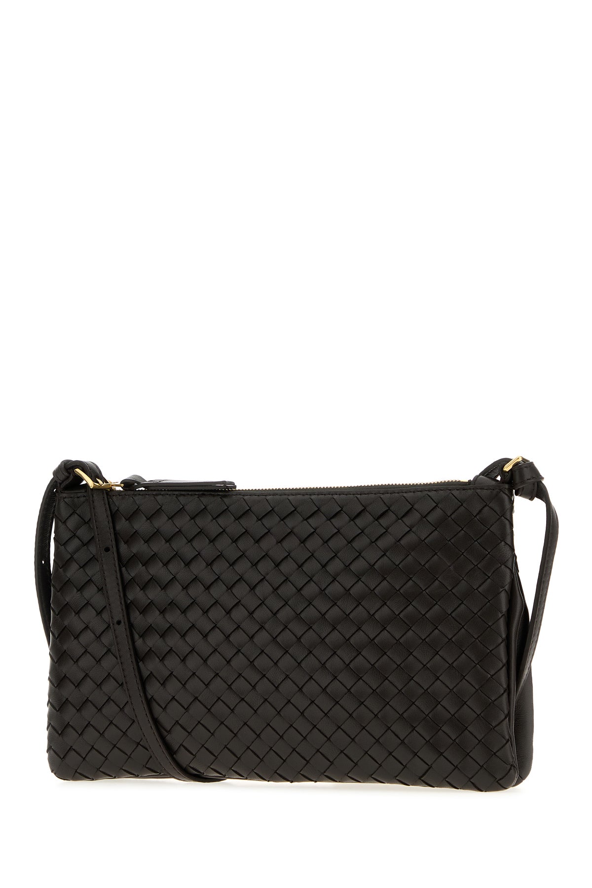 Bottega Veneta Women's Leather Clutch in Dark Brown - view 2
