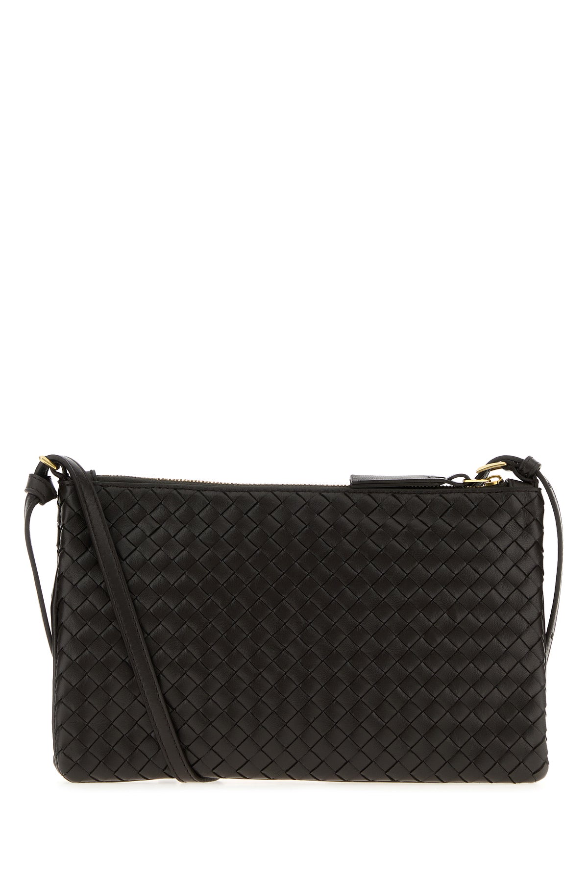 Bottega Veneta Women's Leather Clutch in Dark Brown - view 3