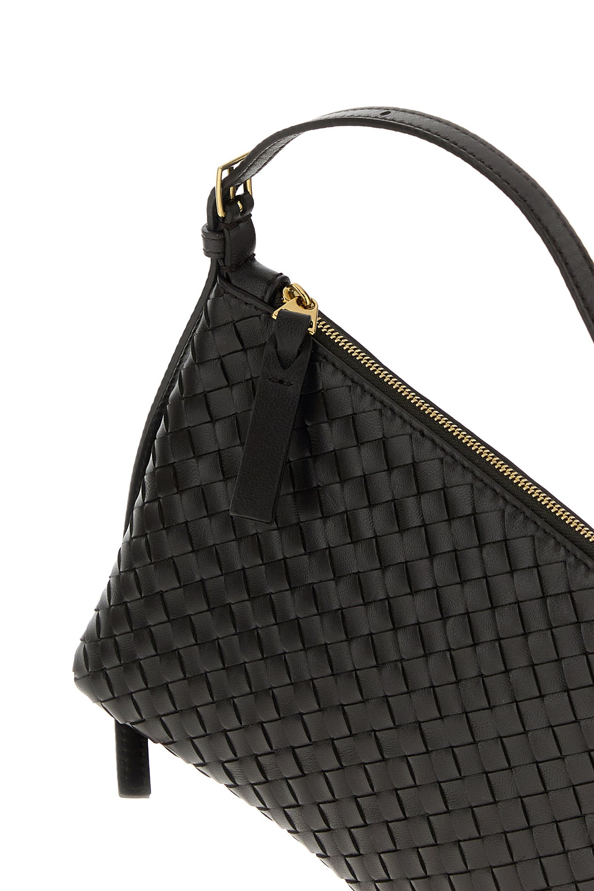 Bottega Veneta Women's Leather Clutch in Dark Brown - view 4