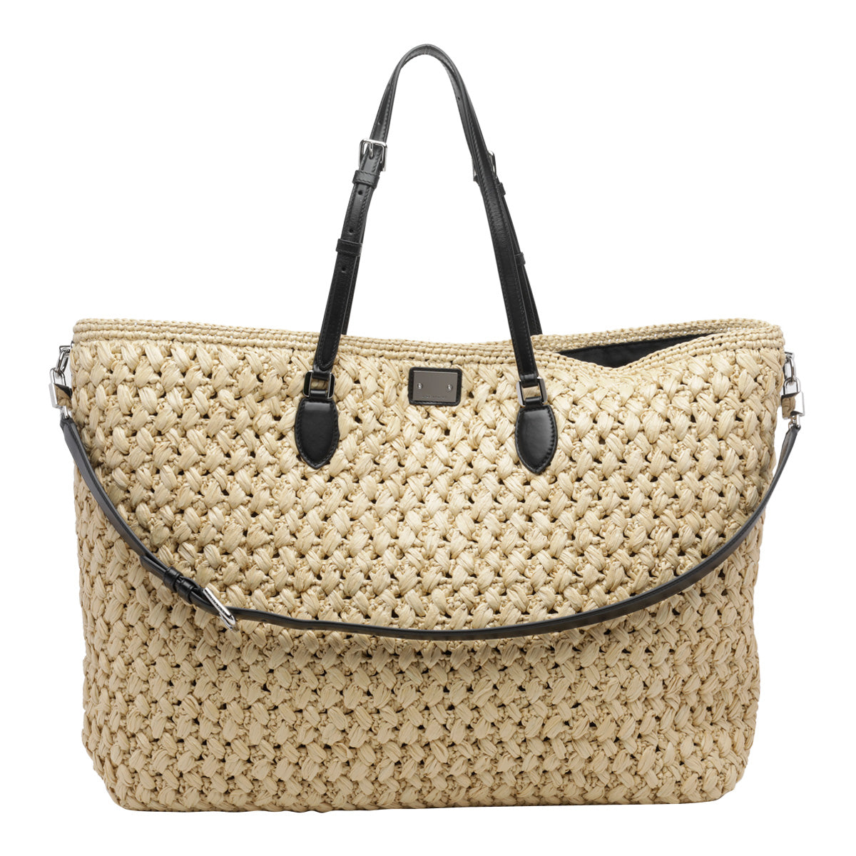 Dolce&Gabbana Men's Dg Shopping Bag in Natural Leather - view 3