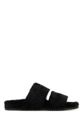 Dolce＆gabbana Men's Leather Slides in Black - view 1
