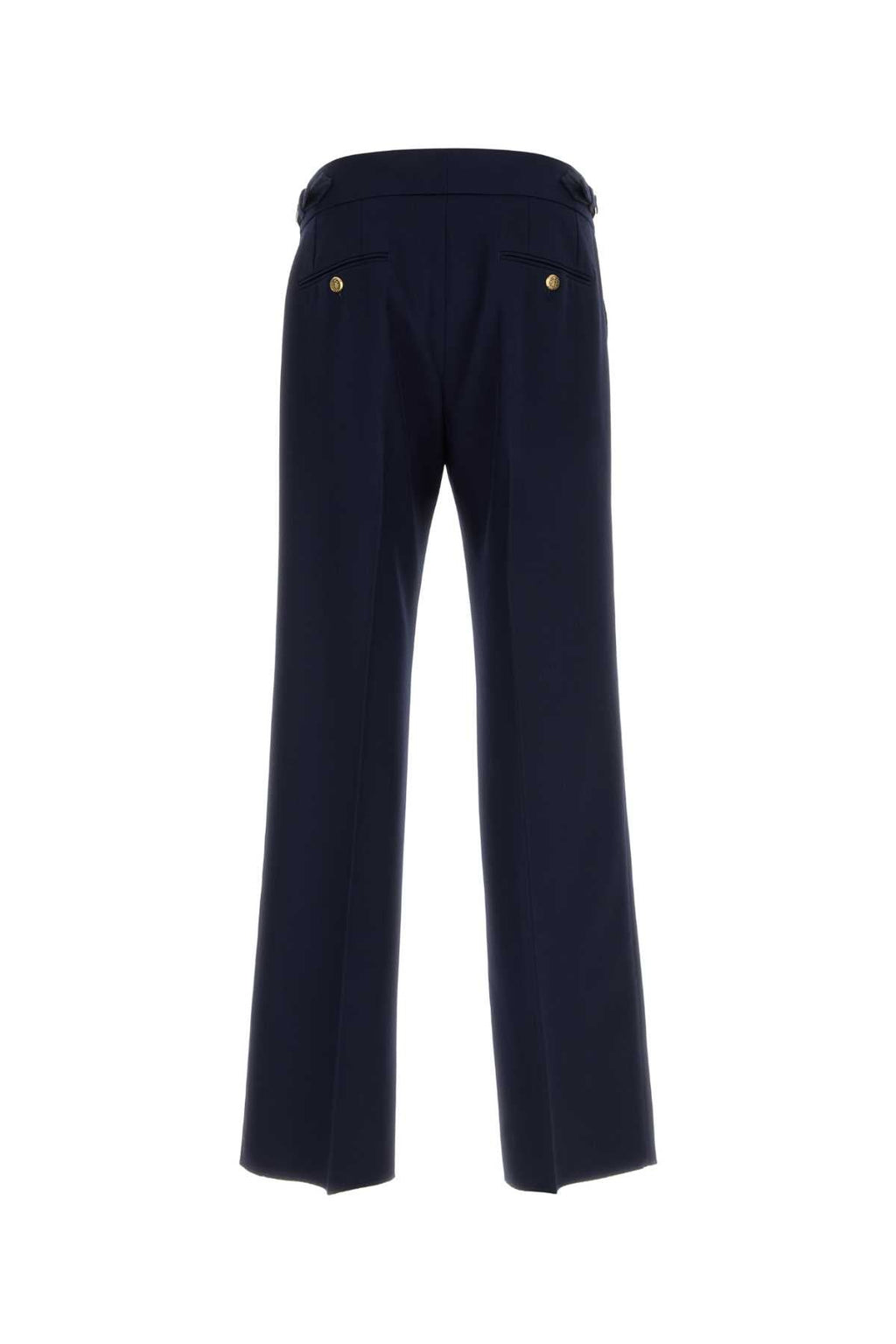 Dolce＆gabbana Men's Wool Trousers in Navy - view 2