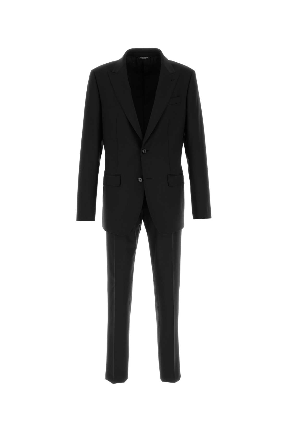 Dolce＆gabbana Men's Virgin Wool Suit in Black - view 1