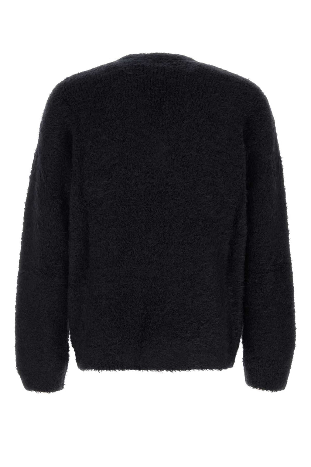 Dolce＆gabbana Men's Alpaca V-Neck Sweater in Navy - view 2