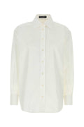 Dolce＆gabbana Women's Long Cotton Shirt in White - view 1