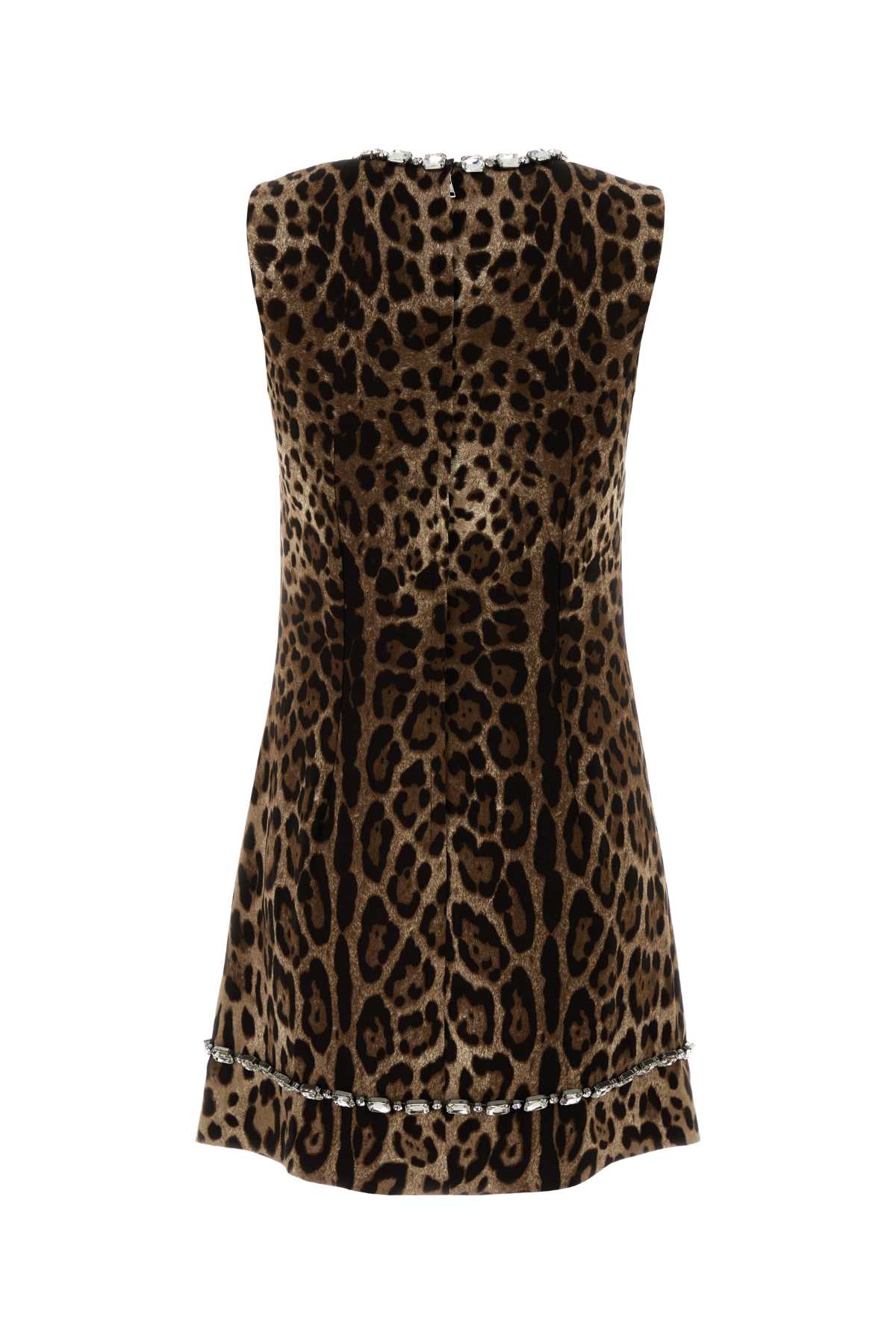 Dolce＆gabbana Women's Leopard Print Viscose Mini Dress - view 2