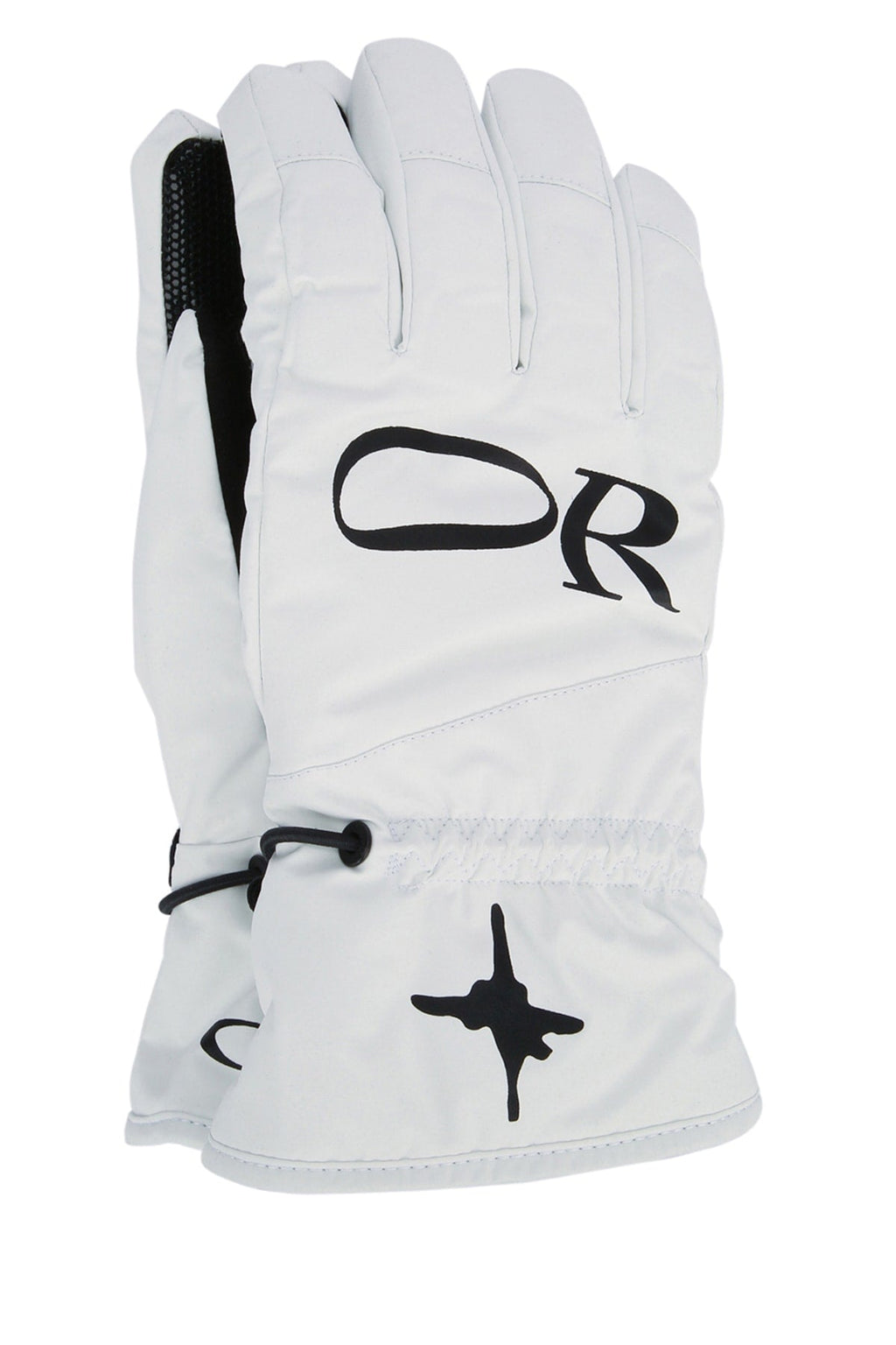 Dior Men's Nylon Ski Gloves in White - view 1