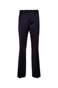 Dior Men's Wool Wide Trousers in Navy Blue - view 1