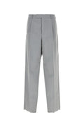 Dior Men's Wool Mohair Trousers in Grey - view 1