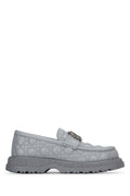 Dior Men's Suede Chunky Loafers in Grey - view 1