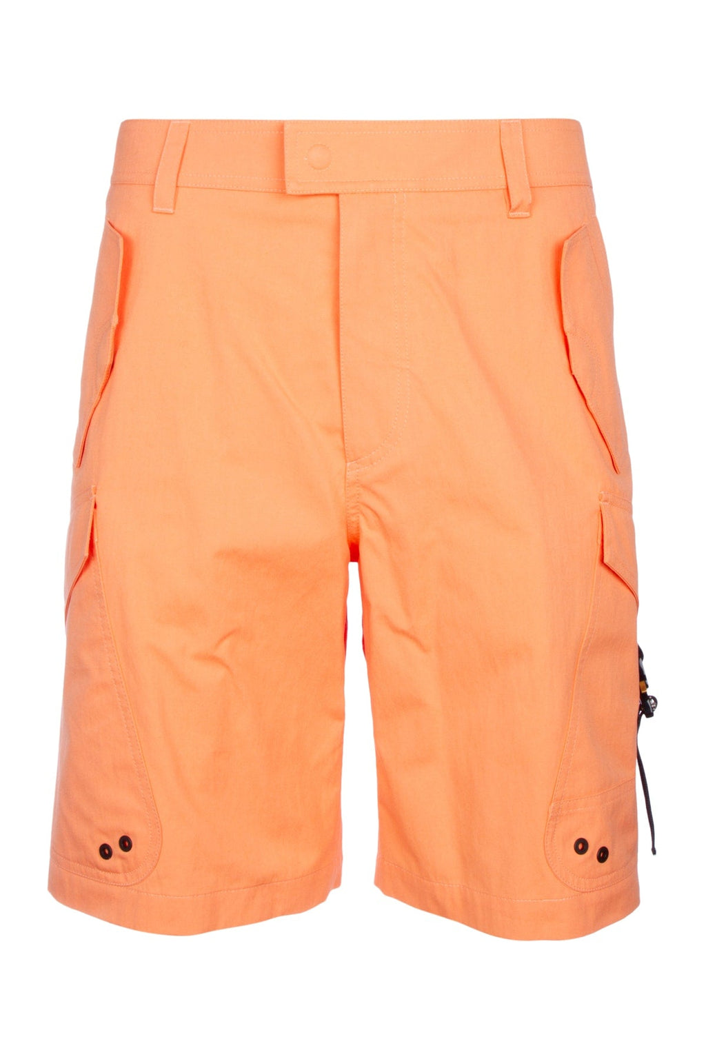 Dior Men's Cotton Cargo Shorts in Orange - view 1