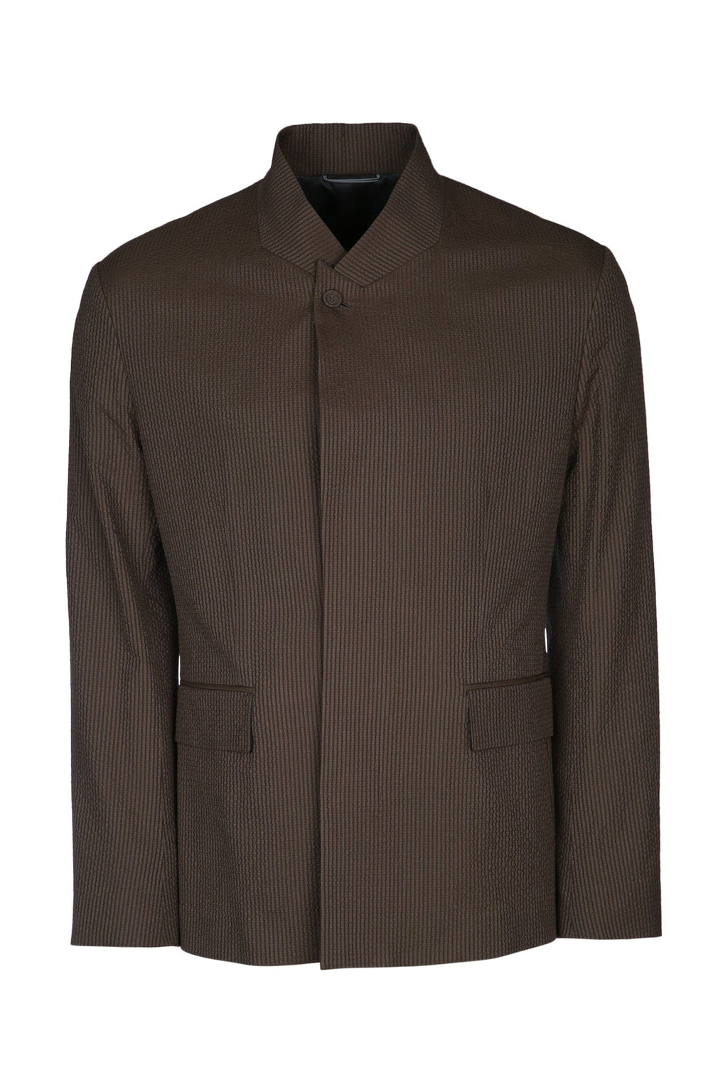 Dior Men's Zip Front Jacket in Brown - view 1