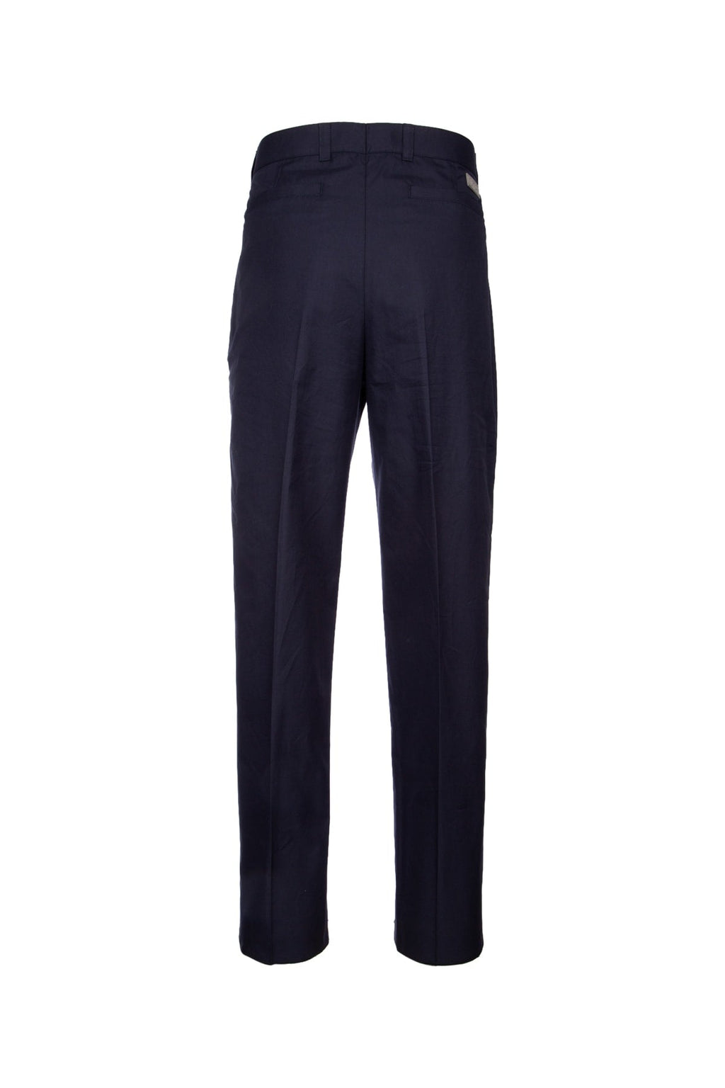 Dior Men's Cotton Silk Trousers in Dark Blue - view 2