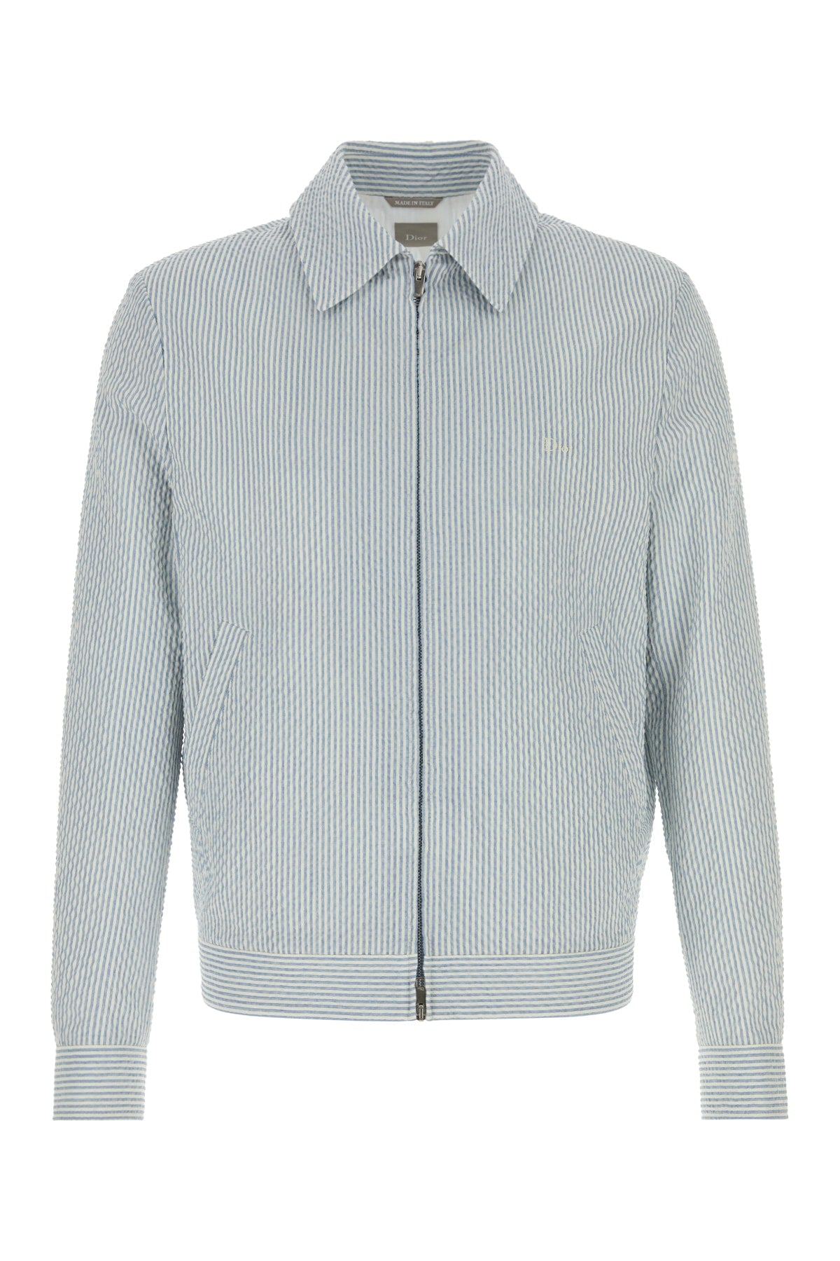 Dior Men's Virgin Wool Blouson in Grey - view 1