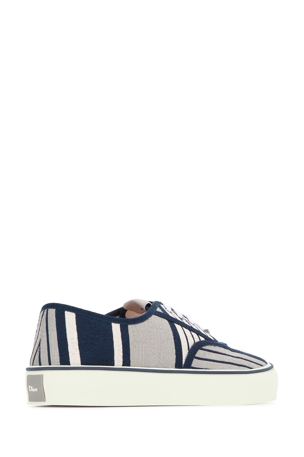 Dior Men's Leather Saltwind Sneakers in White - view 3