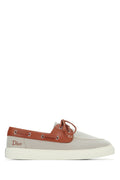 Dior Men's Cotton Blend Sneakers in Beige - view 1