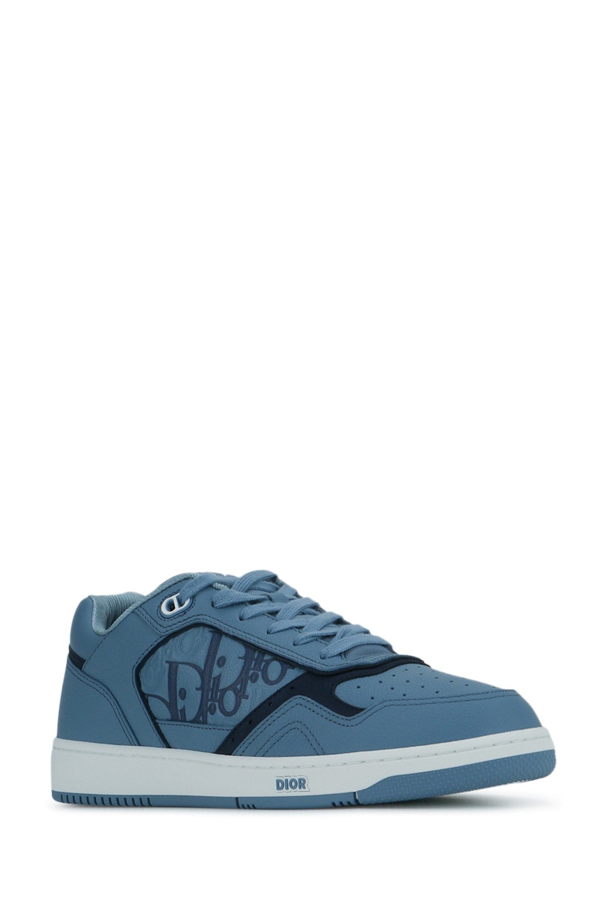 Dior Men's Cotton B27 Sneakers in Blue - view 2